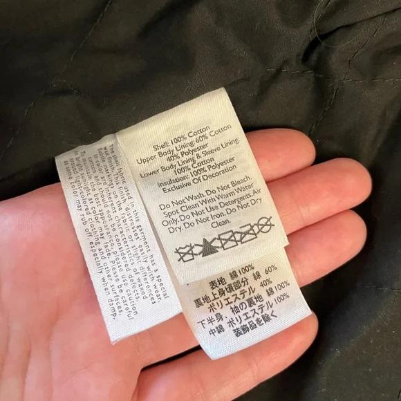 Eddie Bauer Waxed Cotton The Eddie Field Barn Coat Jacket in Army Green Men's XL - Picture 7 of 16